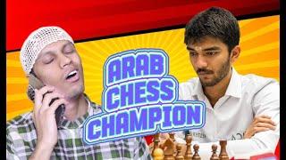 ARAB CHESS CHAMPION vs GUKESH MAGNUS !!!