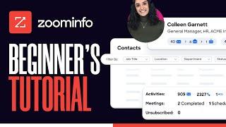 Zoominfo Tutorial For Beginners (2024)