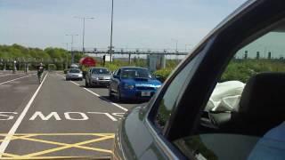 Epic Road Trip - John running for the car