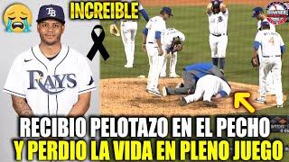 Este PELOTERO Recibe PELOTAZO en el PECHO y PIERDE la VIDA en PLENO JUEGO NO CREERAS LO QUE PASO MLB