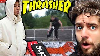 LIVE Supreme Week 6 THRASHER CollabNotebooksChopped Cheese