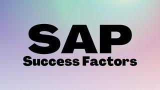 SAP SuccessFactors Training | Route Map & Rating Scale Tutorials | SAP SuccessFactors Tutorials