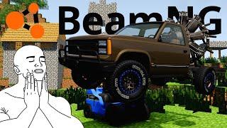 trying the goofiest mods i could find in beamng