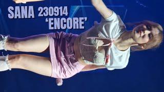 Sana - 230914 'Encore' TWICE 5th World Tour in Berlin (slow-focused fancam)