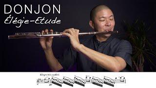 Donjon's "Elegie-Etude" (EMOTIONAL & POETIC Flute Music)