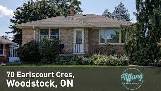 70 Earlscourt Cres. Woodstock