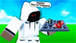 I TRAPPED My Friends In The WORLDS SMALLEST MAZE.. (Roblox Bedwars)