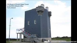 View from Old Head of Kinsale Signal Tower on The Wild Atlantic Way Cork Ireland