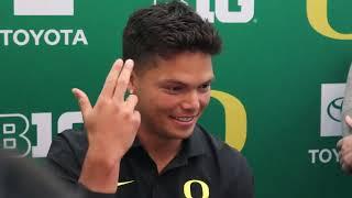 Oregon Football QB Dillon Gabriel previews 2024 season