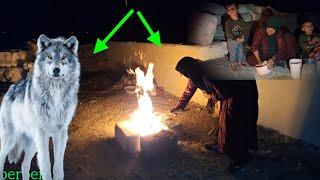 Invading the nomadic mother's hut and becoming homeless in the dark of the night