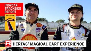 Bryan and Colton Herta's Magical Day Driving a CART Indy Car