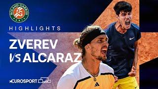 Alexander Zverev vs Carlos Alcaraz | Final | French Open 2024 Extended Highlights 