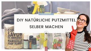 DIY Natürliche Putzmittel selber machen und Geld sparen