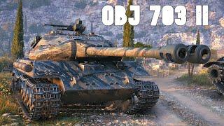 World of Tanks Object 703 Version II - Advantage of the Double-Barreled Gun System.
