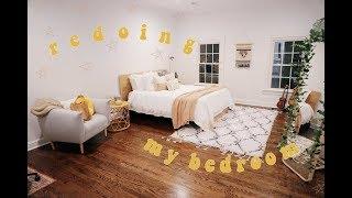 Redoing My Bedroom 2019 ll aesthetic and pintrest