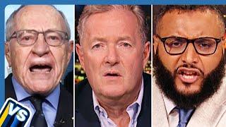 “You're Defending a MONSTER” Mohammed Hijab vs Alan Dershowitz on Israel-Hamas