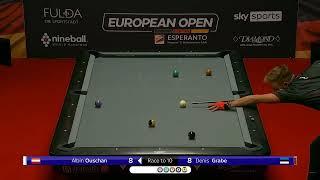 Albin Ouschan Ridiculous Bank Shots | European Open Pool Championship