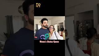 " Shraddha Arya & Dheeraj Dhoopar Masti at home#Preeran #Shorts #ShraddhaArya  #Trending #BTS