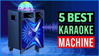 Top 5 Best Karaoke Machines 2025 [ Buyer's Guide ]