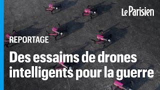 Ils imaginent les drones de guerre, en essaim, autonomes et boostés à l'IA