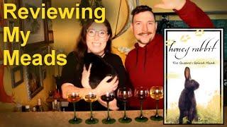 Tasting My Summer Mead Series Meads! (Honey Rabbit)