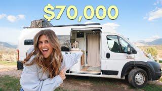 SHOCKING $70,000 Van Tour - Ram Promaster Camper Van