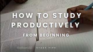 How to study Productively from beginning in Tamil | study tips | @Vedham4U