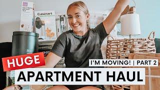 HUGE APARTMENT SHOPPING HAUL | HomeGoods, TJ Maxx, Amazon, Bath & Body Works, & more! :)