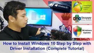 How to Install Windows 10 Step by Step with Driver Installation (Complete Tutorial) 2020