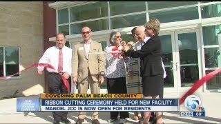 Mandel JCC ribbon cutting