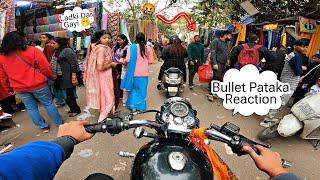 Bullet 350 Pataka Reaction  | Bullet m Patake Kese Fode | Public Reaction  | @b4bullet