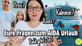 ERSTES MAL AIDA URLAUB GEBUCHT  BEZAHLBAR?  ICH BEANTWORTE EURE FRAGEN | KLEINE FAMILIENWELT