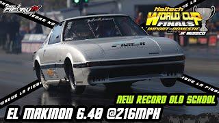 New Record OLD SCHOOL El Makinon Betun Performance 6.40 @216mph World Cup Finals 2023 | PalfiebruTV