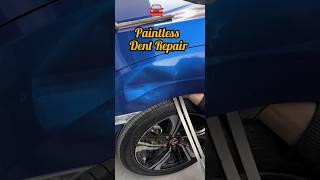  How to fix a fender dent at home | paintless dent repair | car dent repair