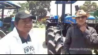 Testimonio de la nueva adquisición de nuestros distinguidos clientes de un New Holland 6630!