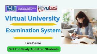 VU Examination System | Exam kesy hoga | Live Demo | Demo for New Students | Virtual University