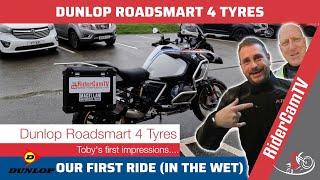 Dunlop Roadsmart 4 Tyres | Our first ride In the WET