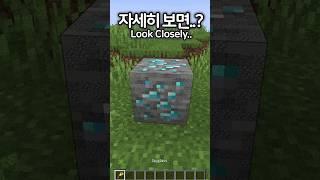 Look Closely.. It's made of blocks!  #minecraft #minecraftmemes #마인크래프트