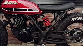 Honda Cafe Racer// Honda Cargo 150cc // Scrambler