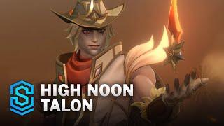 High Noon Talon Wild Rift Skin Spotlight