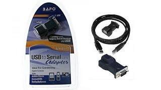 Bafo Technology USB to Serial COM Port Unboxing & Installation Step By Step