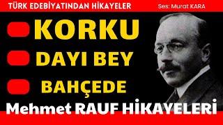 "Korku" "Dayı Bey" "Bahçede" Mehmet Rauf Hikayeleri Sesli Kitap