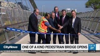 New pedestrian bridge opens in Fort York