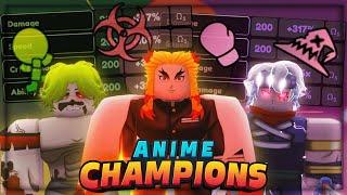 🩸Making My STRONGEST GODLY Ω5 "SLAYER" Units in Anime Champions Simulator