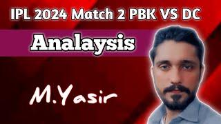 IPL 2024 Match 2 EXPLAIN | PBK VS DC