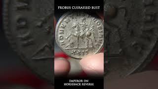 Probus Cuirassed Bust - Emperor on Horseback #ancientcoins