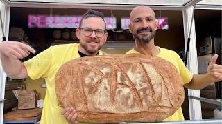 Baking Bread for Thousands Inside Italy's Mobile Bread Truck 