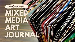 Mixed Media Art Journal || 2018-2021 || Flip Through