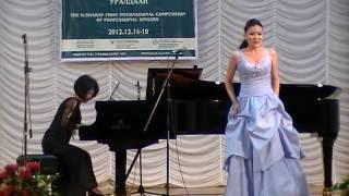 Баасансүрэн Энхнаран (Сопрано) 3-р шат (Б.Шаравын нэрэмжит анхдугаар уралдаан 2012)