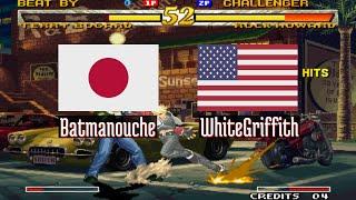 Garou Mark of the Wolves Top Players - Batmanouche (JP) vs WhiteGriffith (US)